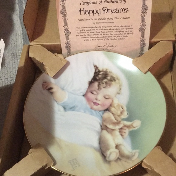 1st-6th series collection of Bundles of joy plates